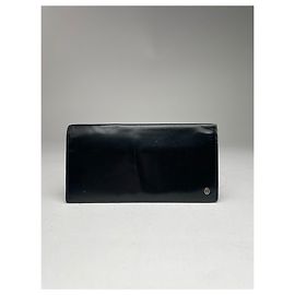 Vintage Cartier Patent Leather ID Holder black