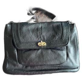 Borsa a tracolla in pelle nera Rebecca Minkoff