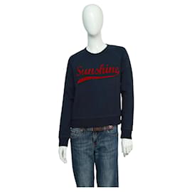 Sweatshirt Zadig & Voltaire Bleu et Rouge Sunshine