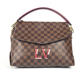 Borsa Tote Louis Vuitton Damier Bobur Scarlet