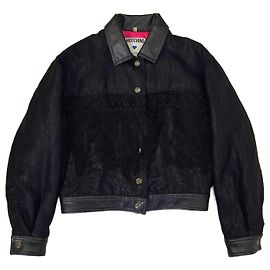 Moschino Vintage-Jacke mit Fransen aus den 80er Jahren