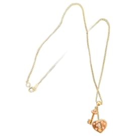 Collana Chanel House placcata oro dorata