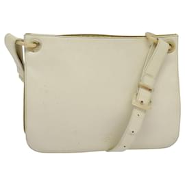 Borsa a Spalla PRADA in Pelle Beige Auth bs23766