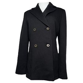 Manteau trench en laine noir Westminster de Burberry
