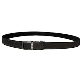Ceinture en cuir marron Yves Saint Laurent