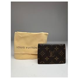 Vintage Louis Vuitton Monogram Kartenhalter braun