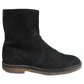 Botines Apc Negros de Ante