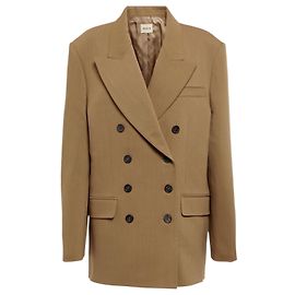 Khaite Tanner Wollmischung Blazer braun