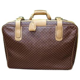 Valigia Gucci Micro GG Marrone Pelle e Tela