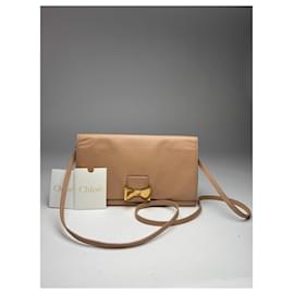 Chloé Borsa a spalla in pelle vintage Chloe rosa