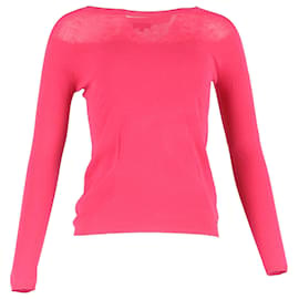 Maglione Escada in lana rosa