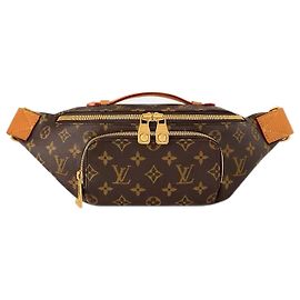 Louis Vuitton Rush Marsupio Monogram Canvas Marrone