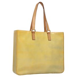 LOUIS VUITTON Borsa Tote Columbus Monogram Vernis Grigio M91028 LV Auth BD1891