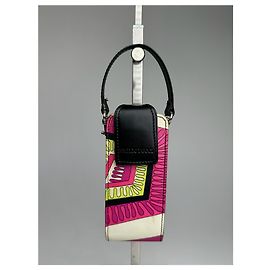 Borsa in pelle vintage Emilio Pucci multicolore