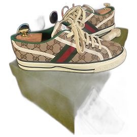 Sneaker GG da uomo con Gucci Tennis 1977