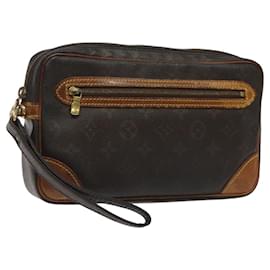 LOUIS VUITTON Monogram Marly Dragonne GM Bolsa Clutch M51825 LV Auth hk2291