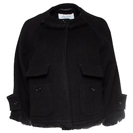 Gekürzte Jacke aus Wolle und Kaschmir-Mischung von Mauro Grifoni