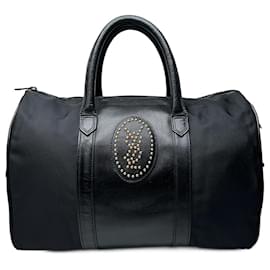 Borsa in pelle vintage Yves Saint Laurent nera