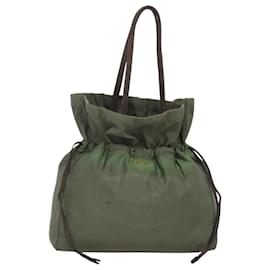Borsa a Spalla PRADA in Nylon Khaki Auth bs23949