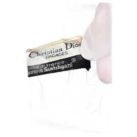 Clutch Vintage Dior Monogram Beige Marrone