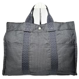 Borsa vintage Hermès nero antracite