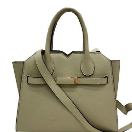 Borsa Valextra Milano Mini in Verde Tundra