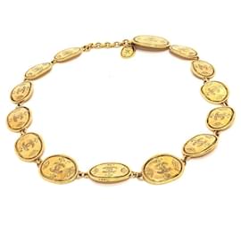 Chanel 2.6 Coco Mark Medaille Kettengürtel