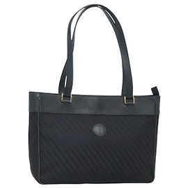 Borsa Tote GUCCI in tela blu navy e oro 001 865 1525 Auth ep8277