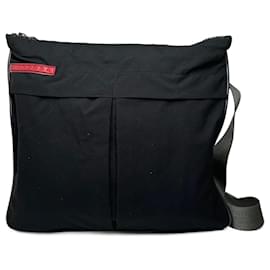 Borsa a tracolla vintage Prada Sport nera