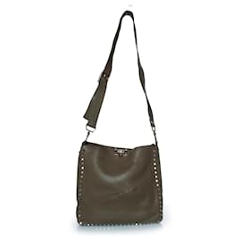 Rockstud Hobo-Umhängetasche von Valentino Garavani