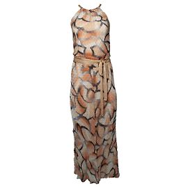 Missoni Lurex gestricktes Halterkleid