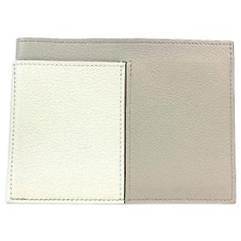 Hermès Porta tarjetas de visita Bicolor Hermes