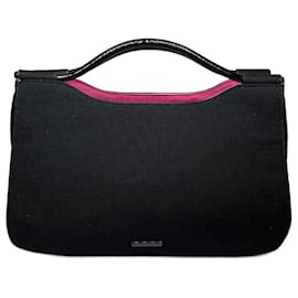 Borsa in tela vintage Balenciaga nera