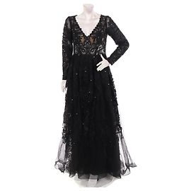 Autre Marque Schwarzes Kleid von JJ's House Größe 42