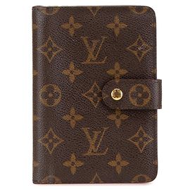 Louis Vuitton Monogram Porte Papier Bi-Fold Geldbörse