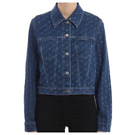 Stella Mc Cartney Stella McCartney Monogramm Denim Jacke