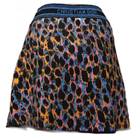 Falda de leopardo Dior 38