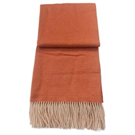 ALEXANDRE TURPAULT Plaid Nomade in baby alpaca arancione - Autre Marque