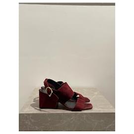 CELINE Sandalen T.EU 38 Wildleder - Céline