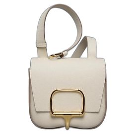 Mini borsa Hermès Della Cavalleria in pelle Epsom Craie