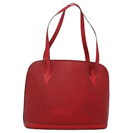 LOUIS VUITTON Borsa a Spalla Epi Lussac Rossa M52287 LV Auth ep8305