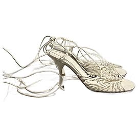 BOTTEGA VENETA Sandali T.EU 37.5 Pelle