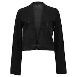 Gucci-Cardigan aus schwarzem beschichtetem Kaschmir