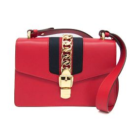 Borsa a spalla in pelle da donna Gucci Sylvie 421882
