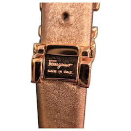 Salvatore Ferragamo Wendegürtel aus schwarzem Leder 90cm