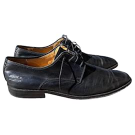 Melvin & Hamilton Alex Schnürschuhe aus Leder schwarz Größe 44