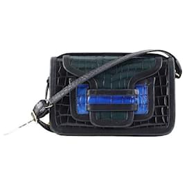 Borsa a spalla in pelle nera - Pierre Hardy