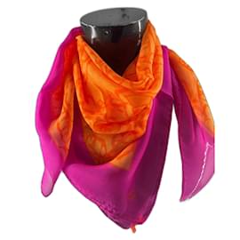 Foulard in seta MCM Quadrato 90 multicolore