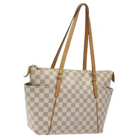 LOUIS VUITTON Borsa Tote Totally PM Damier Azur N51261 LV Auth nb286