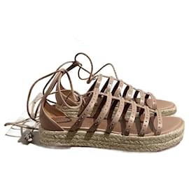 ALAIA Sandalen T.EU 38 Leder - Alaïa